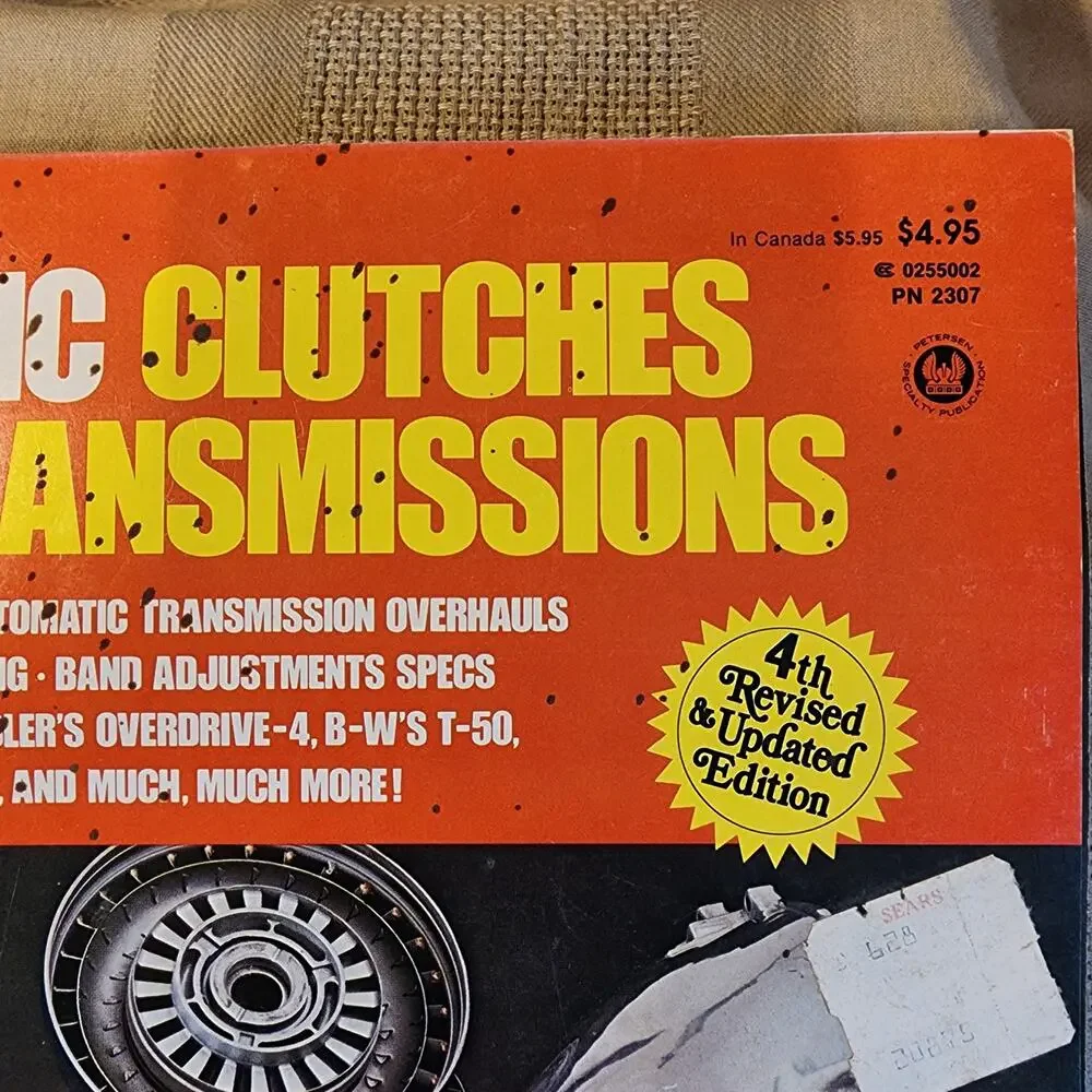 Petersen's Basic Clutches and Transmissions Overhauls Manual 1979 4th Edition